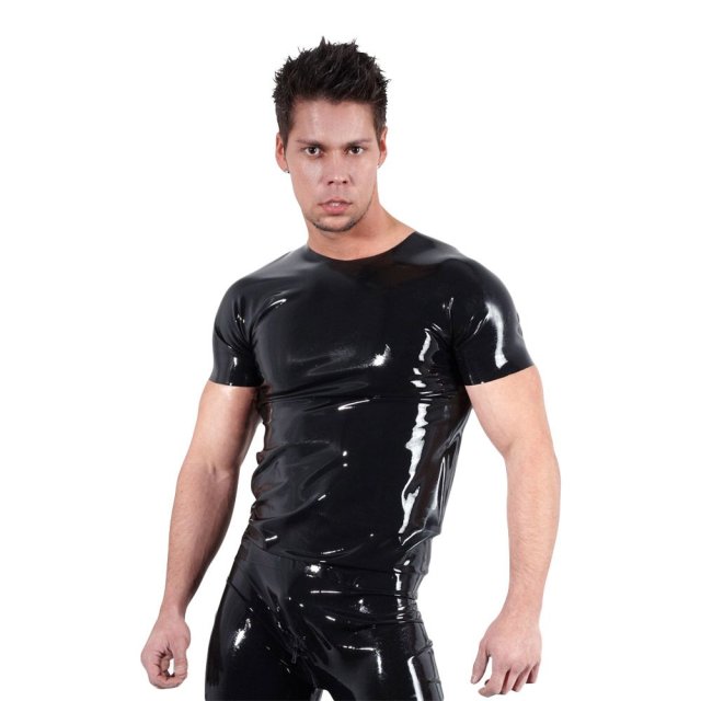 Late X Latex T-Shirt -Medium