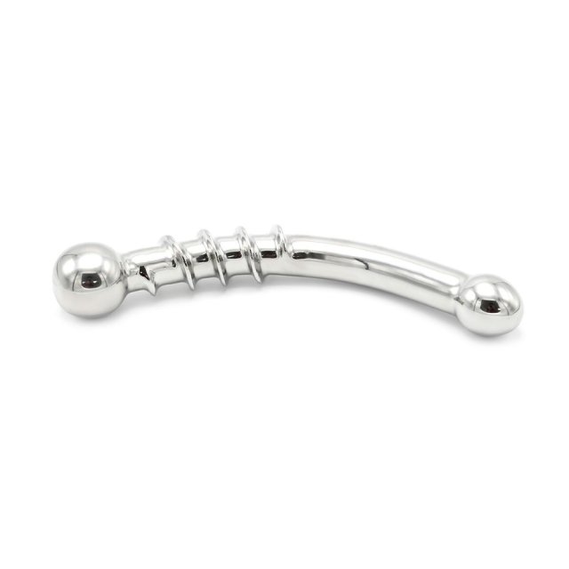 Curve Steel Dildo Twisted