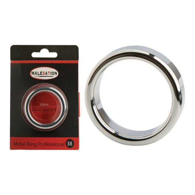 Malesation Metal Penisring - 38 mm