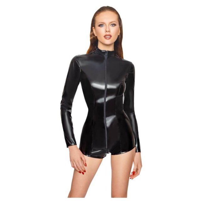 Black Level Jumpsuit med Korte Ben og Lange Ærmer M