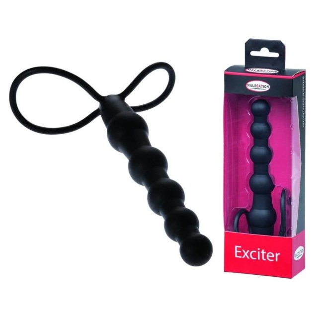 Malesation Exciter  -  Penisring Og Anal-Plug