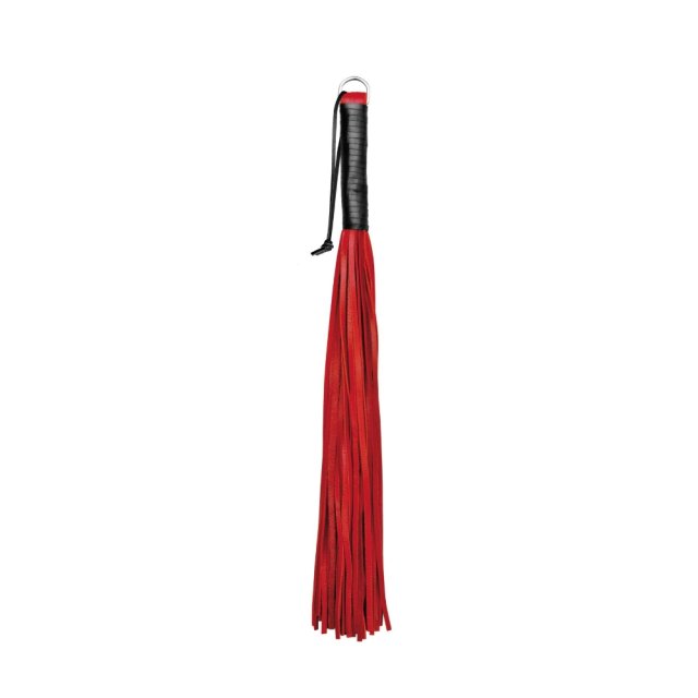 Rød Læder Flogger