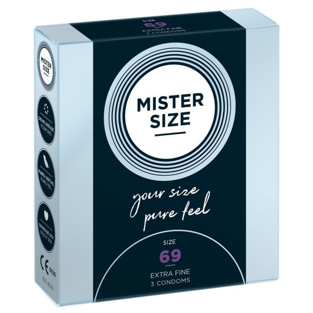Mister Size 69  -  Kondomer-3 stk.