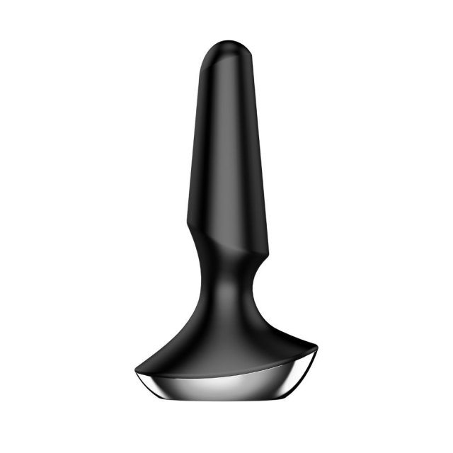 Satisfyer Plug-Ilicious 2  -  Anal-Plug med Vibration-Sort
