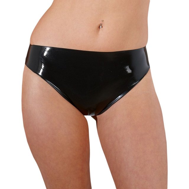 Sorte latex trusser -XL