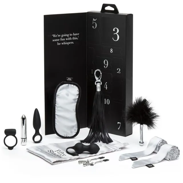Fifty Shades of Grey Pleasure Overload 10 Days of Play Par Sæt