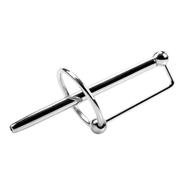 Long Princess Wand  -  Penis-Plug Med Glansring - 30 Mm
