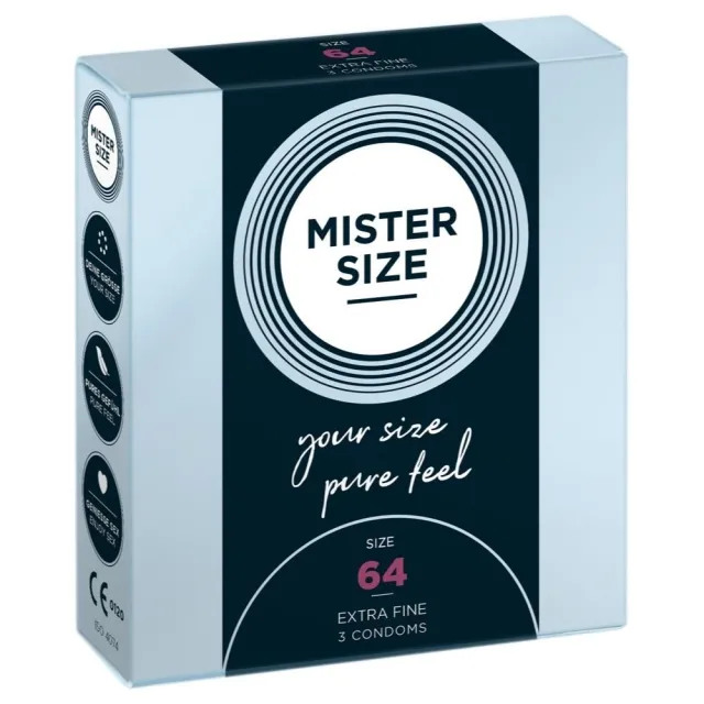 Mister Size 64  -  Kondomer-3 stk.