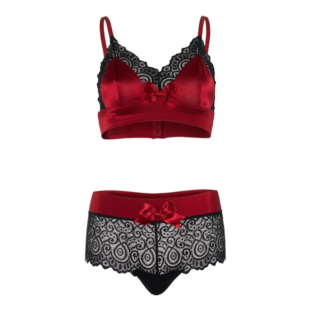 Leg Avenue bh og trusse  -  2-delt pikant lingeri-S/M