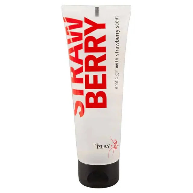 Just Play Strawberry Massage Gel 80 ml